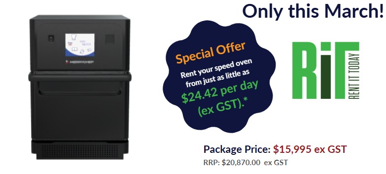 Exclusive Merrychef Speed Oven Deals promo e1s March