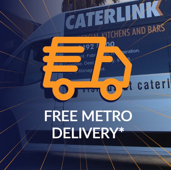 Celebrating 50 Years of Caterlink Free metro delivery