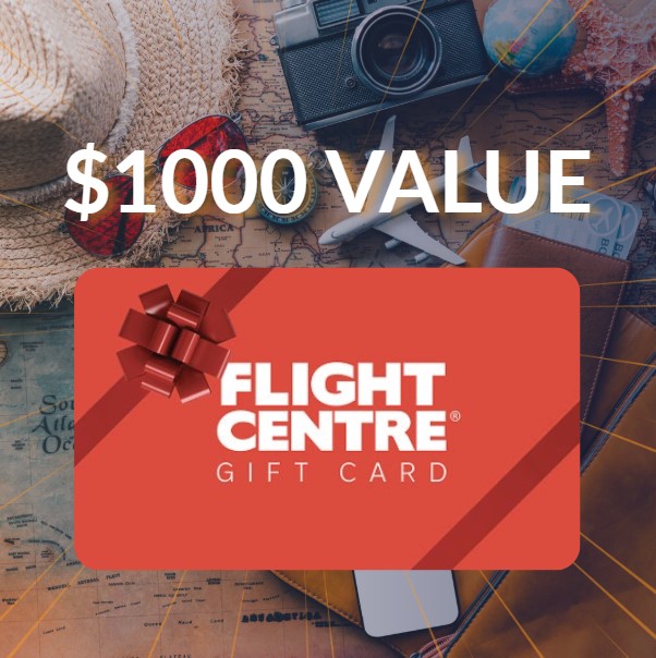 Celebrating 50 Years of Caterlink flight centre gift card 1