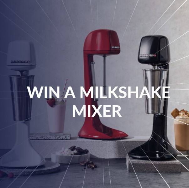 Celebrating 50 Years of Caterlink win a milkshake