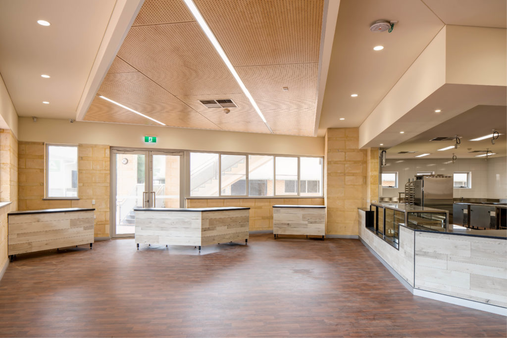 school kitchen fitout st marks