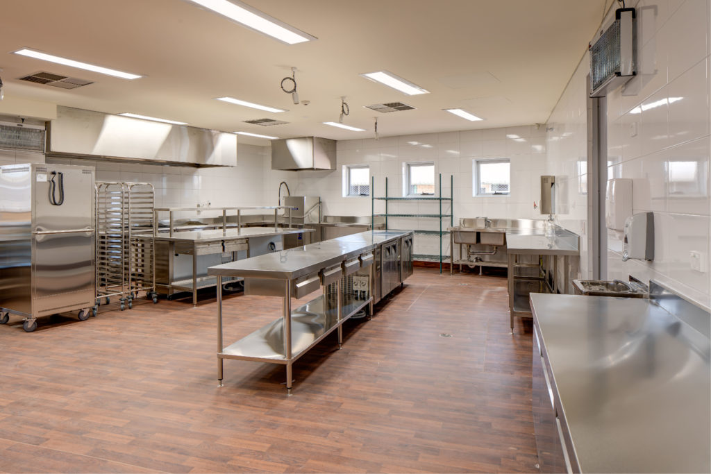 canteen at school commercial kitchen