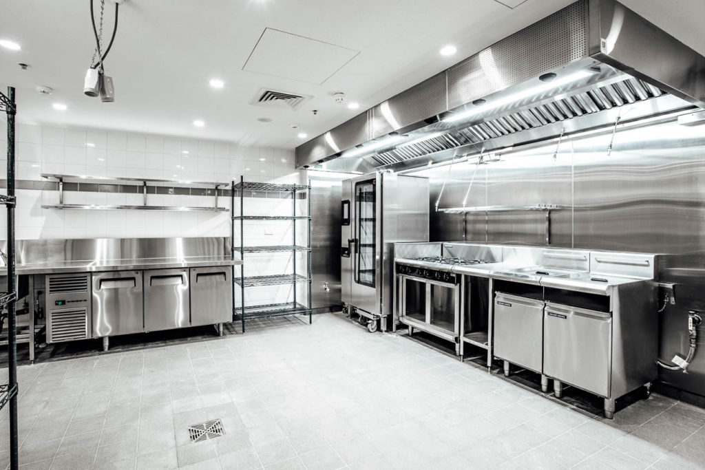 hotel commercial kitchen