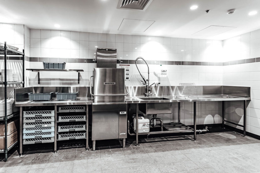 hotel commercial kitchen