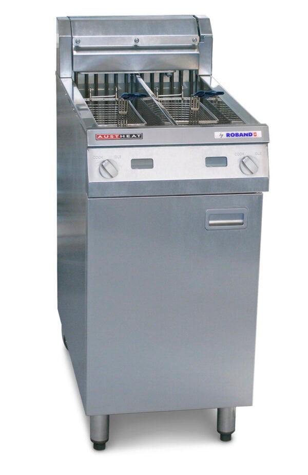 Austheat AF822 2  x 14Lt Electric Deep Fryer