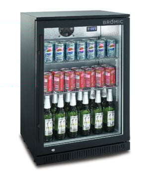 Bromic BB0120GD-NR 118Lt Back Bar Display Chiller