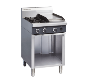 Cobra C6C Gas Cooktop with Burner and Griddle (LPG Gas)