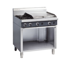 Cobra C9B Gas Cooktop with Combination Burner and Griddle (LPG Gas)