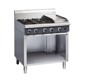 Cobra C9C Gas Cooktop with Combination Burner and Griddle (NAT Gas)