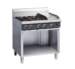 Cobra C9C Gas Cooktop with Combination Burner and Griddle (LPG Gas)