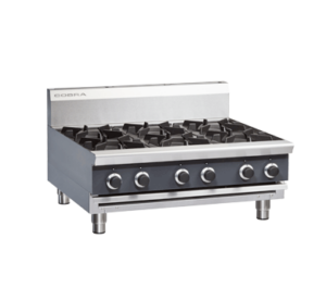 Cobra C9D-6 Burner Gas Cooktop (LPG Gas)