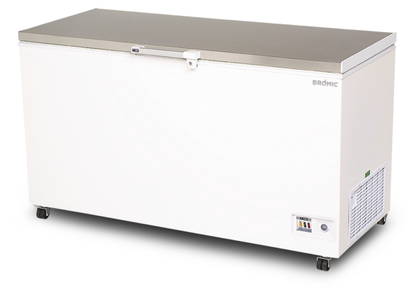Bromic CF0500FTSS 492Lt Flat Stainless Steel Chest Freezer