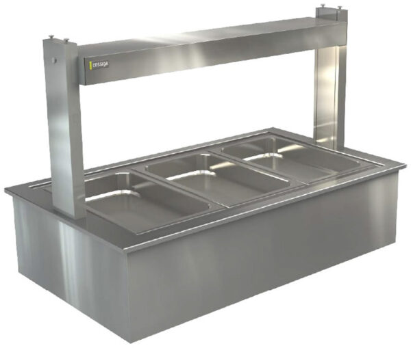 Cossiga LSBM3-FS Heated Bain Marie