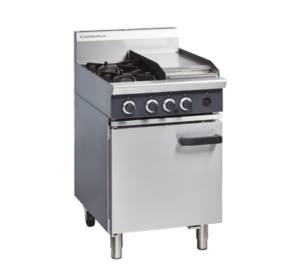 Cobra CR6C 600mm Gas Static Oven Range with Burner and Griddle (LPG Gas)