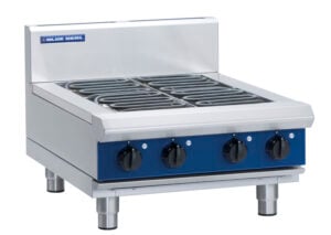 Blue Seal Black Series E514D-B 4 Element Gas Cooktop