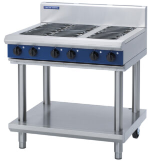 Blue Seal Black Series E516D-LS 6 Element Electric Cooktop
