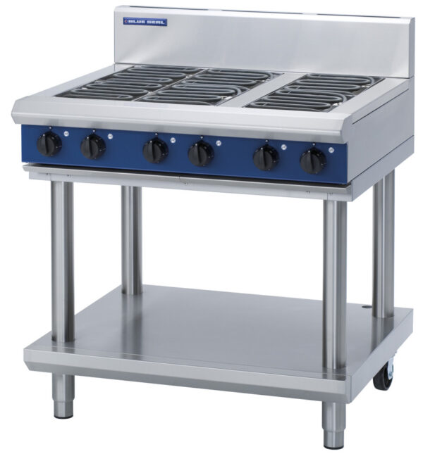 Blue Seal Black Series E516D-LS 6 Element Electric Cooktop