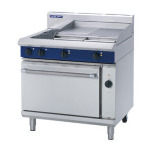 Blue Seal Black Series E56B Electric Combination 2 Element and Griddle Oven Range