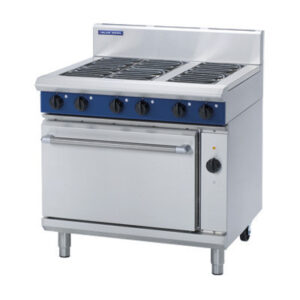 Blue Seal Black Series E56D 6 Element Electric Range on Convection Oven