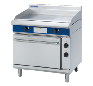 Blue Seal Black Series EP506 900mm Electric Griddle Range Static Oven