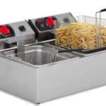 Anvil Countertop FFA0002 Double Pan Deep Fryer