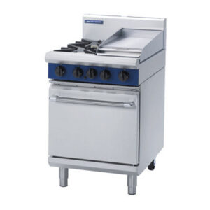 Blue Seal Black Series G504C  Combination 2 Burner and Griddle (LPG Gas)