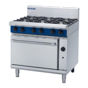 Blue Seal Evolution Series G506D-NG Gas 6 Burner Oven Range (NAT Gas)