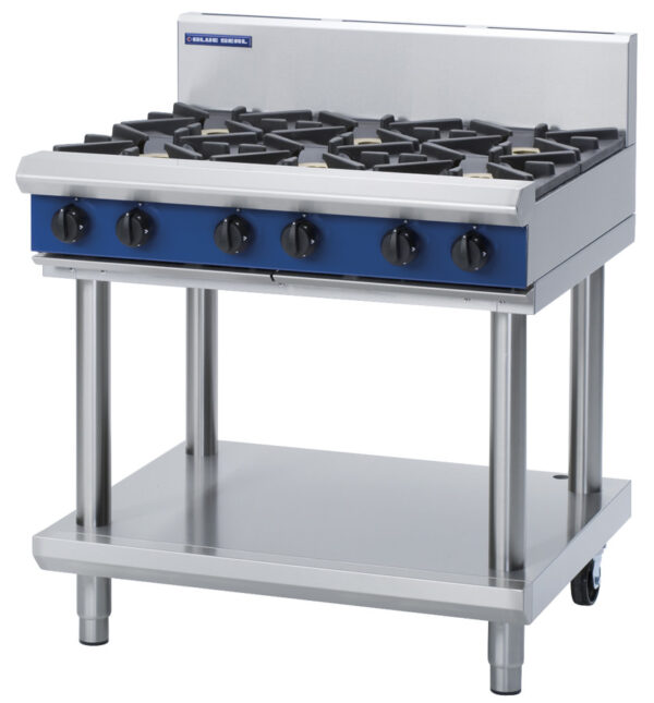 Blue Seal Black Series G516D-LS 900mm Gas Cooktop (LPG Gas)
