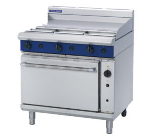 Blue Seal Black Series G56A 900mm Gas Griddle Oven Range (LPG Gas)