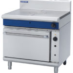 Blue Seal Black Series G576 900mm Gas Target Top with Convection Oven (NAT Gas)