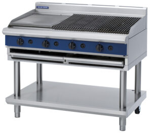 Blue Seal Black Series G598-LS 1200mm Gas Chargrill (NAT Gas)