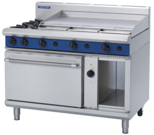 Blue Seal Black Series GE58A 1200mm Gas Combination Cooptop (LPG Gas)