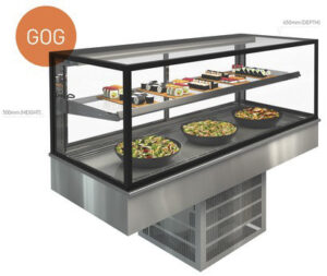Cossiga GOGRF9 Refrigerated Food Display.