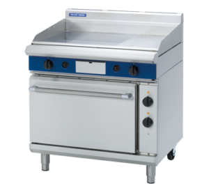 Blue Seal Black Series GPE506 900mm Gas Griddle Electric Oven Rang (LPG Gas)