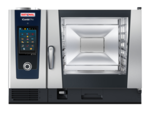 Rational ICP62G 6 x 2/1GN Gas Combination Oven (NAT Gas)