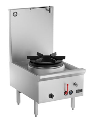 B&S UFWWSPK-1-D-NG K+ Single Gas Stockpot Cooker - Duckbill Burner (NG Gas)