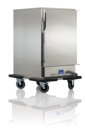 Ozti OZH-BC-SD-1H Mobile Heated Banquet Cart 5 x 2/1GN