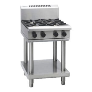 Waldorf RN8403G-LS Gas 2 Burner Cooktop and 300mm Griddle (NAT Gas)