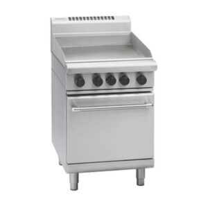 Waldorf RN8416G 600mm Gas Griddle on Static Oven (LPG Gas)