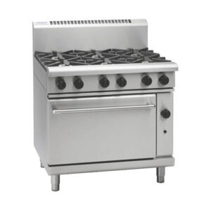 Waldorf RN8610G Gas 6 Burner Static Oven (NAT Gas)