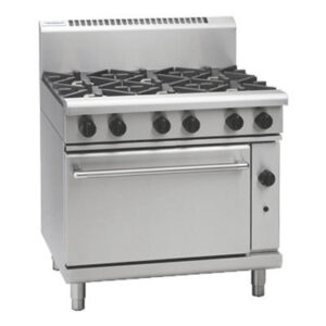 Waldorf RN8619G 900mm Gas Griddle on Static Oven (NAT Gas)