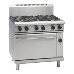 Waldorf RN8619GEC 900mm Gas Griddle Electric Convection Oven (NAT Gas)