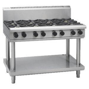 Waldorf RN8803G-LS Gas Combination 6 Burner Cooktop and Griddle