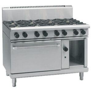 Waldorf RN8810G 1200mm Gas 8 Burner Oven Range (NAT Gas)