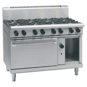 Waldorf RN8816G Gas Combination 4 Burner and Griddle Gas Static Oven (NAT Gas)