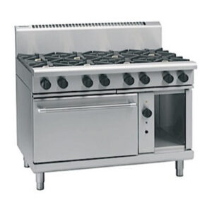 Waldorf RN8816GC Gas Combination 4 Burner and Griddle Convection Oven (LPG Gas)