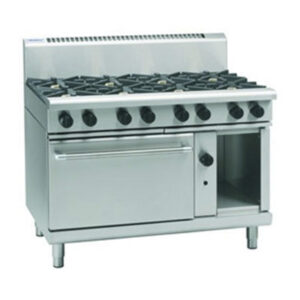 Waldorf RN8819G Gas Combination 2 Burner and Griddle Static Oven (NAT Gas)