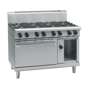 Waldorf RN8819GC Gas Combination 2 Burner and Griddle Electric Convection Oven (LPG Gas)