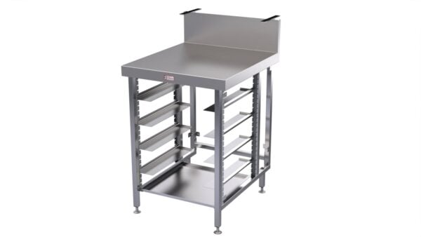 Simply Stainless SBM.BR.6.0650 650mm Single Bar Module with Basket Rack