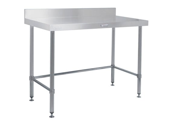Simply Stainless SS02.7.0600LB 600x700mm Wall Bench with Leg Brace